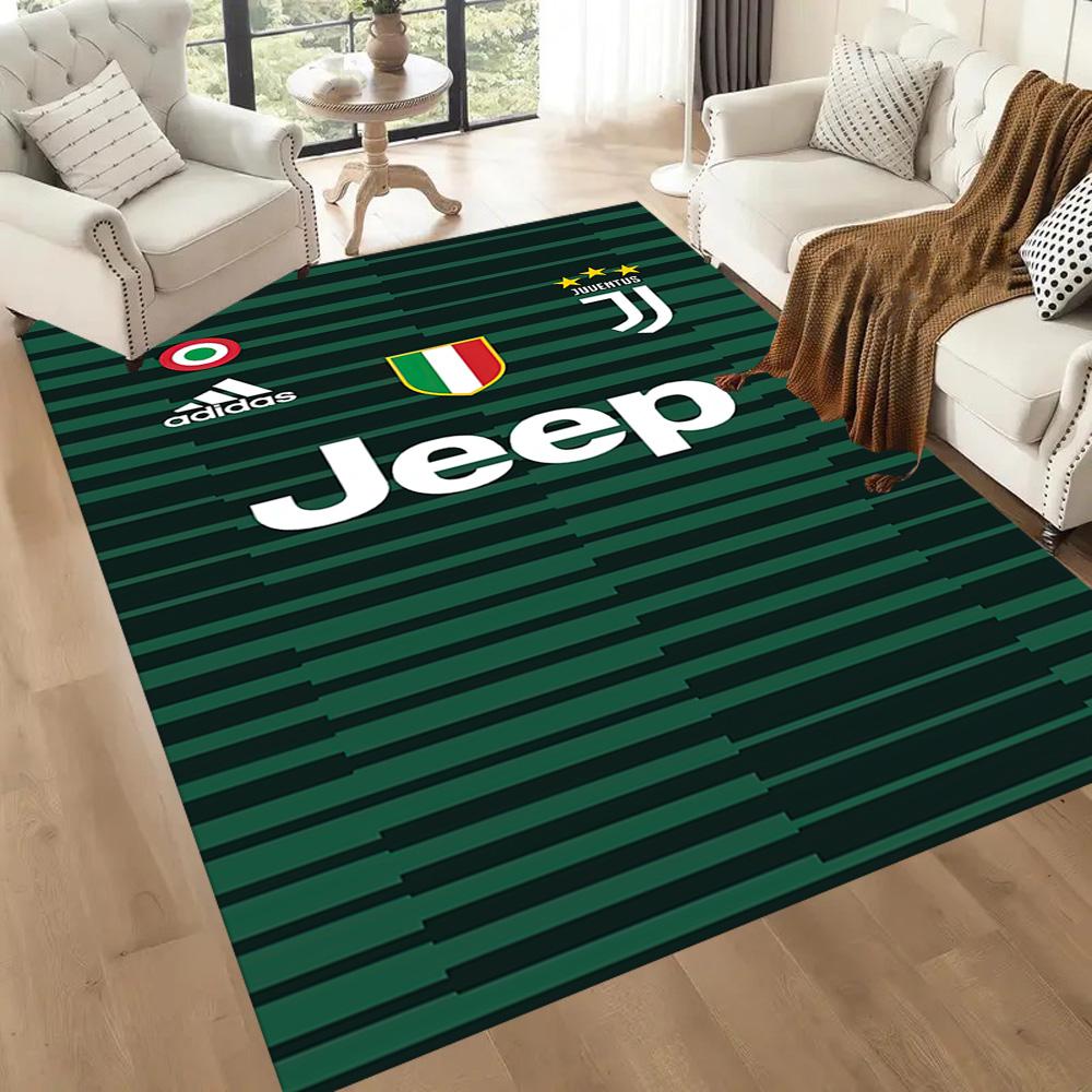 Juventus Floor Mat Suitable For Playrooms Hallway Foyer Dormitory Antislip Carpet Anime Office Decor Luxury Gift For Birthday Christmas Wedding