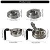 Tapa a Prueba de Óxido para Frasco de Mason con Boquilla Dispensadora para Servir Bebidas Gadget de Cocina Cubierta Selladora de Acero Inoxidable