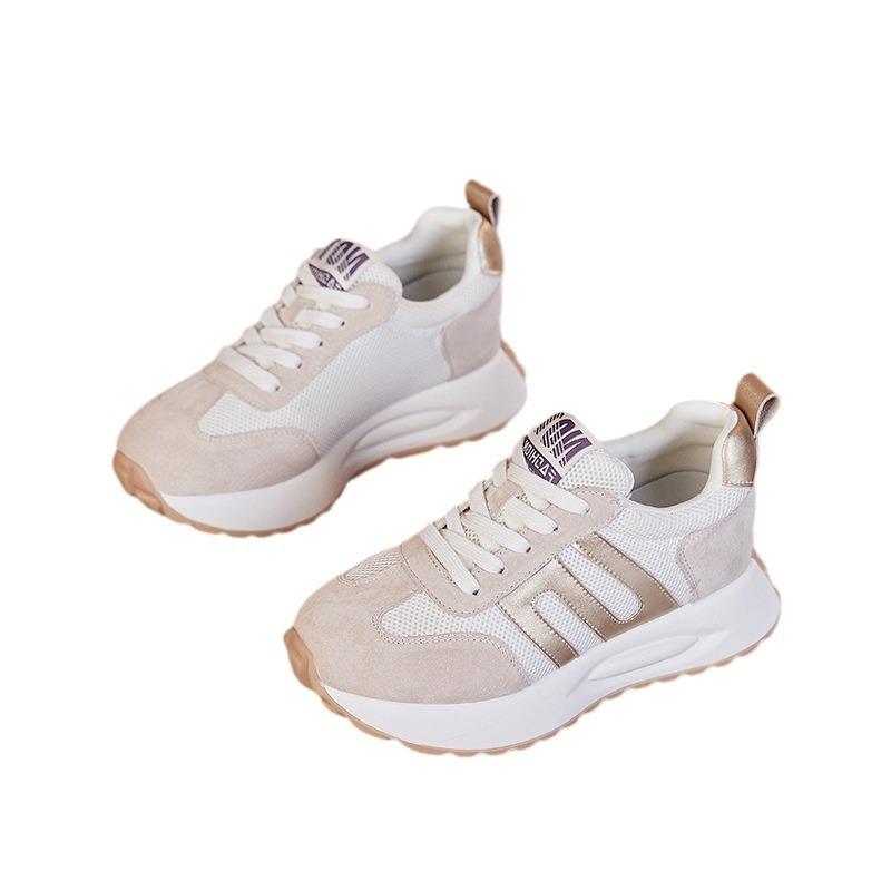 Platform dad shoes women's autumn new versatile feet small German training shoes outdoor mountaineering casual sports shoes casual shoes