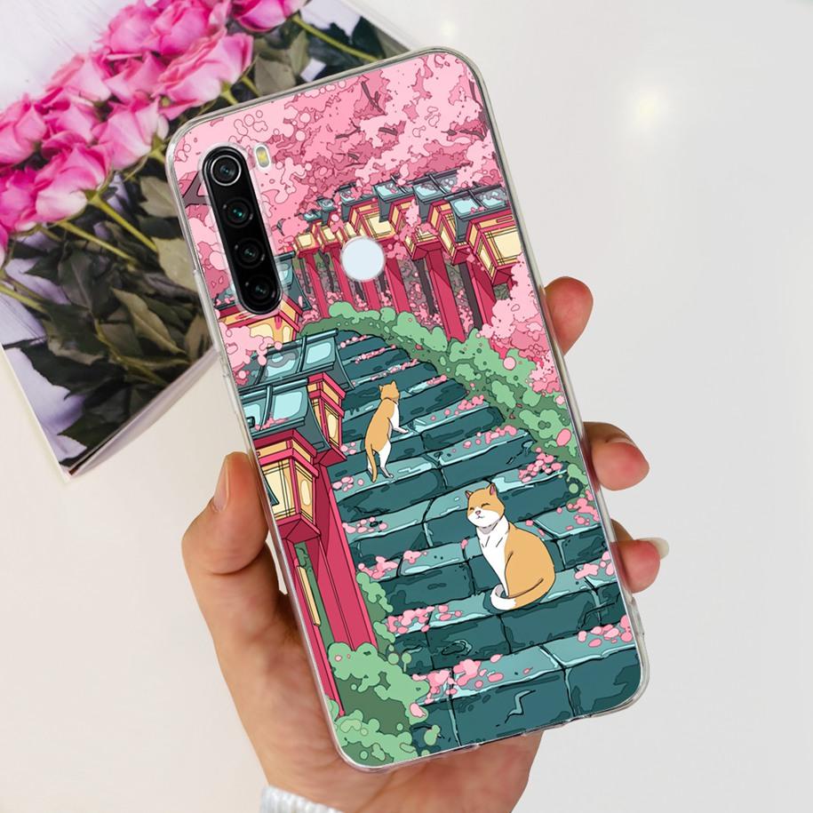 For Cover Xiaomi Redmi Note 8T Note 8 2021 Case Popular Marble Clear Silicone Soft Funda For Xiaomi Redmi Note 8 Pro Note8 Coque