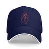 Heart Baseball Cap Thank My Heart Unisex Women Design Hip Hop Hats Spring Fitted Retro Hunting Camping Sun-Proof Baseball Caps