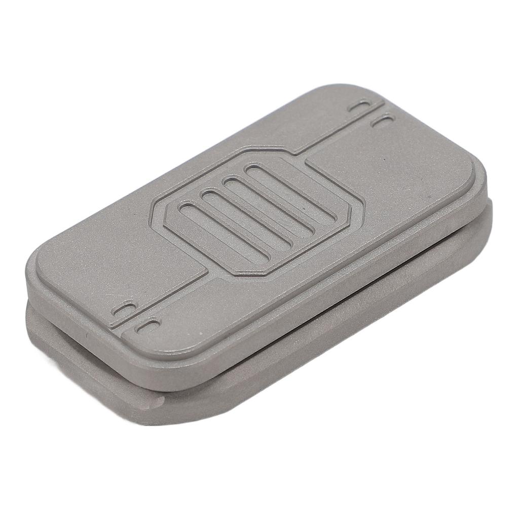 Metal Haptic Push Slider Stainless Steel Enhancing Attention Portable Push Card Slider Toy