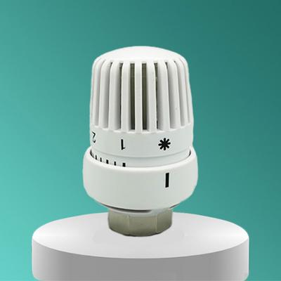 Radiator Thermostat Head M30x1 5 with Frost Protection and Five Adjustable Temperature Levels for Threaded Valve Compatibility