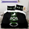 CSC 3pcs Bedding Set Duvet Cover Closure Includes 1 Duvet Cover & 2 Pillowcases for All Seasons Bedroom Home Dorm Decor