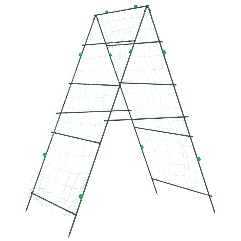 Plant Support A Frame Trellis 99 x 90 x 175.5 cm Steel