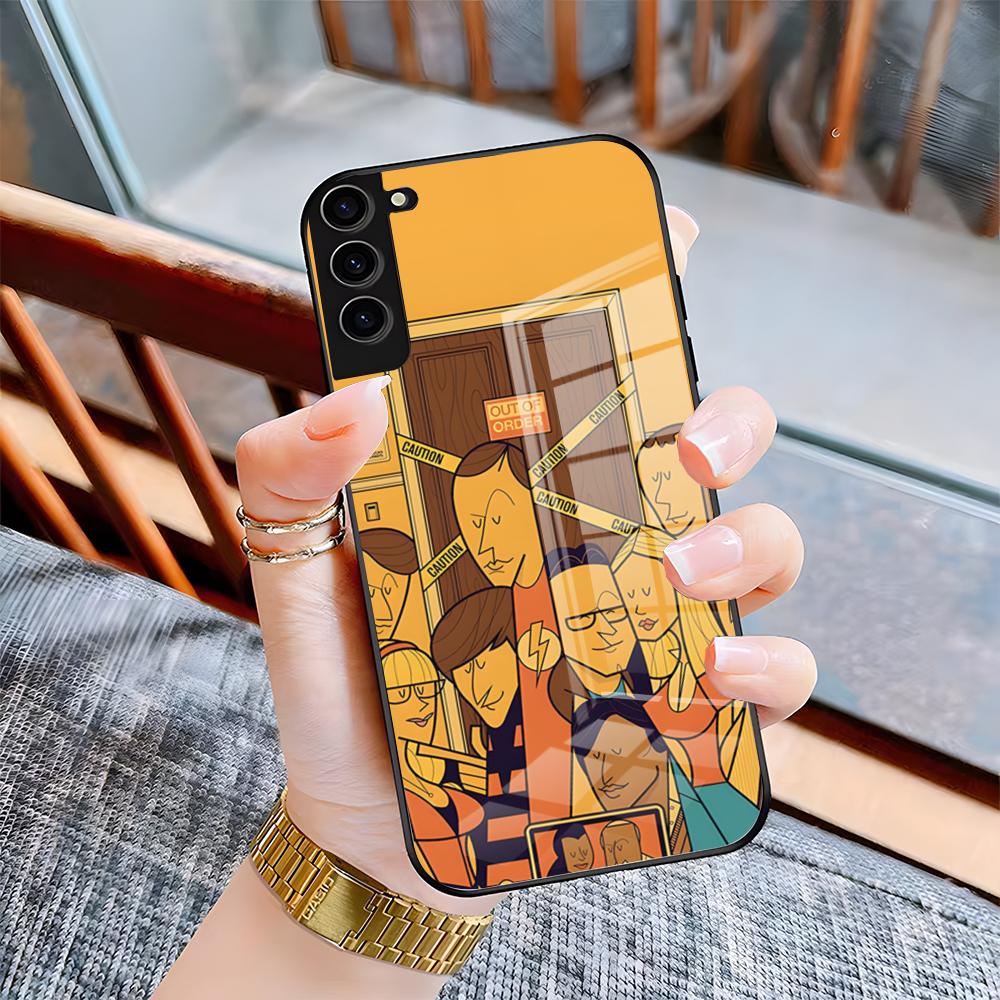 T-The Big Bang Theory Phone Case For Samsung A25 A13 A33 5G A54 A36 A35 A56 A52 A14 Shockproof Glass Cover