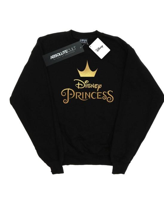 Disney Womens/Ladies Princess Crown Logo Sweatshirt
