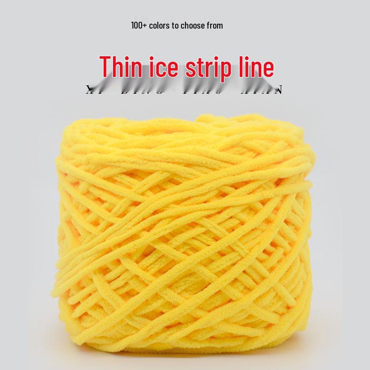 Plush Wool Yarn for Hand-Knitted Crochet Shoes & Slippers