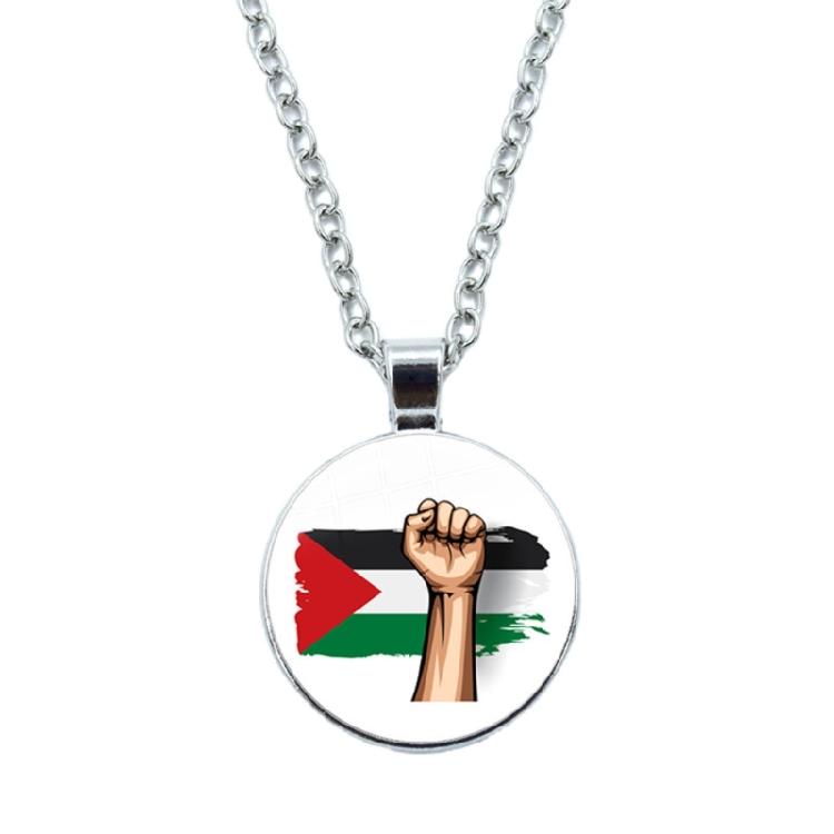 

Round Pendant Necklace Chain Necklace Alloy Material Gift for Fashion Individual 1