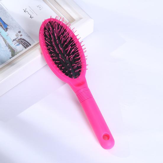 

Yousheng Happydeer Women s Hair Extension Brush Loop Comb for Silicone Micro Ring Fusion Bond Tool рожевий