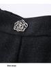 2025 Autumn/Winter Women's Designer Woolen Skirt - Solid Color, Niche, Versatile, Chic, and Commuter Fashion