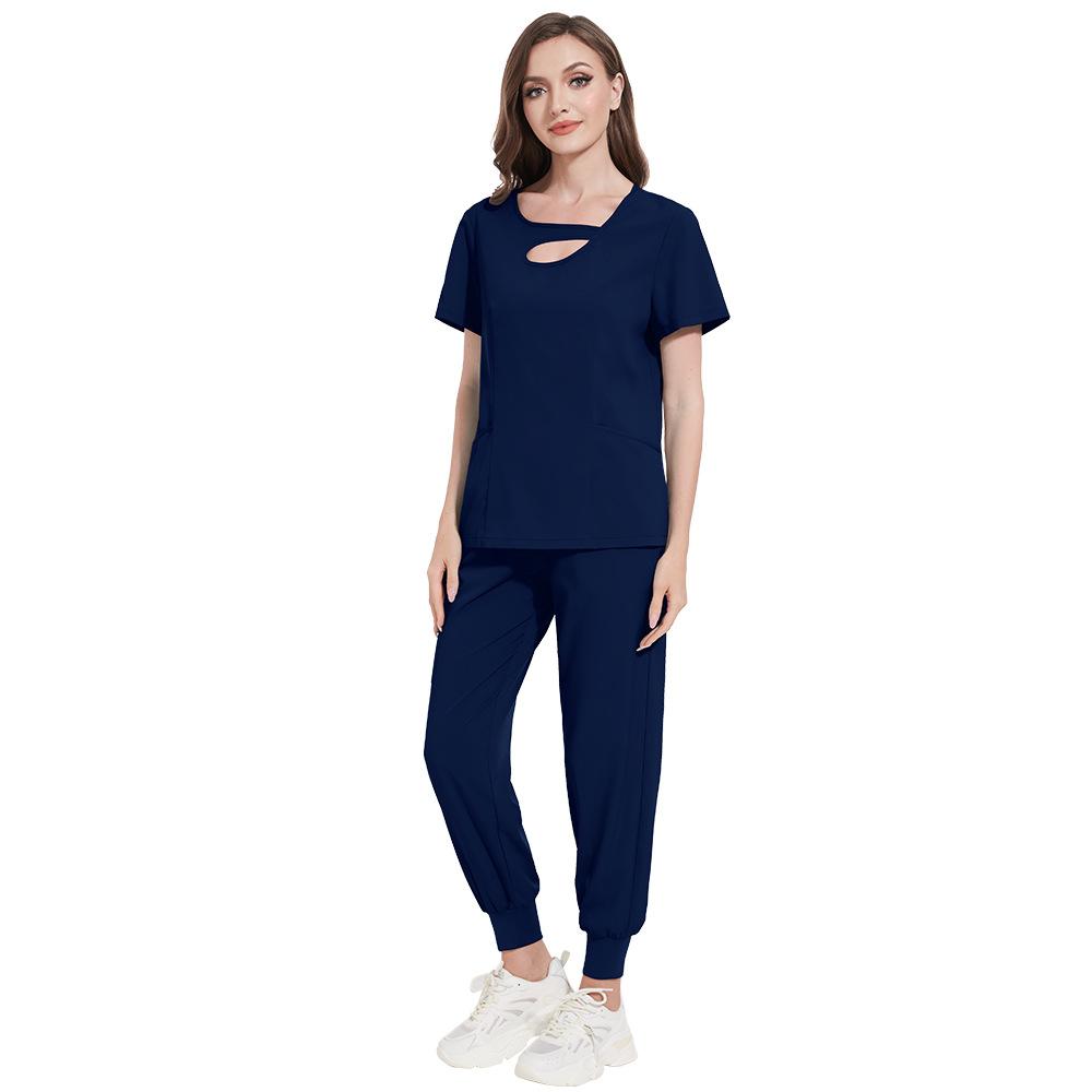 Beauty Workwear Women Medical Nurses Surgical Set Pants Clinic Carer Clothes Nursing Jogger