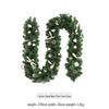 2.7m Christmas Garland with Pine Cones, Ornaments, Handrail & Banister Decoration - In Stock.