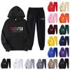 Women's Hooded Athletic Tracksuit Unisex Two-Piece Running Clothing Long Sleeve Pullover Hoodie Sweatshirt + Track Pants Set