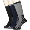 GUNZE G.T. HAWKINS Men's Outdoor Socks 3-Pair Pack Durable Crew Length Deodorant GHT001 Size 25-27cm