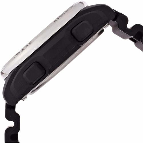 Citizen Q&Q Watch Digital Radio Solar Waterproof Date Urethane Belt MHS7-300 Men's Black