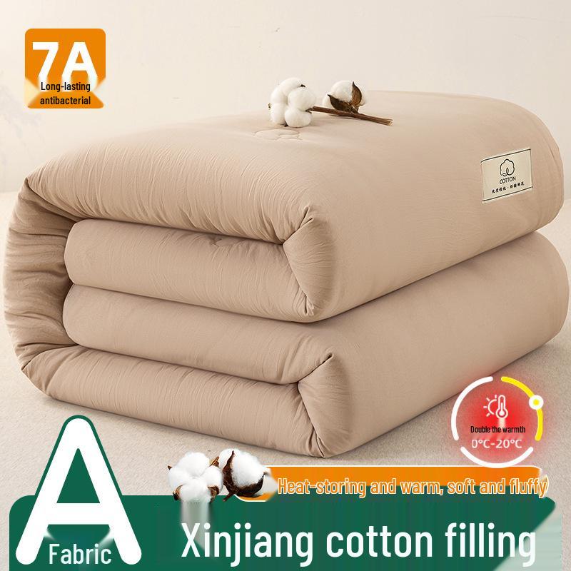 

Class A Maternity & Baby Antibacterial Water-Washed Cotton Quilt - Thick, Warm, Autumn/Winter Quilt for Home & B&Bs 150x200cm 3 Jin Spring/Autumn