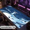 Custom Text Big Mousepad, Extended Desk Pad For Laptop Work GameLazio FC