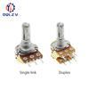 5PCS 15MM 20MM Potentiometer Resistance WH148 3Pin 1K 2K 5K 10K 20K 100K 500K 1M Ohm Linear Taper Rotary Potentiometer Resistor