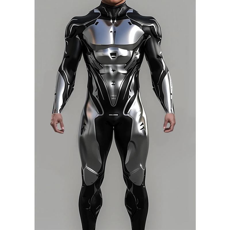 3D digitální tisk Kostýmy pro jevištní vystoupení Dospělí Halloweenské akce Karnevalová tématická párty Cosplay oblečení Hra na předstírání Kombinéza oblečení prodej