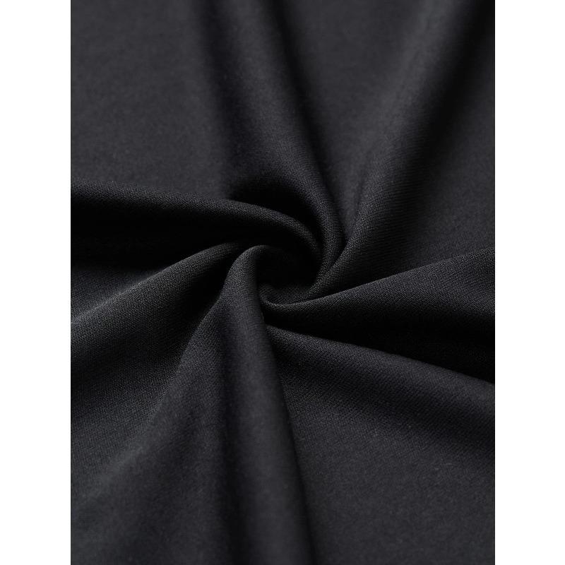 European sizes Men's Summer Short-Sleeve Round Neck T-Shirt - Casual & Sportswear Layering Base Shirt with Geometric Rose Print