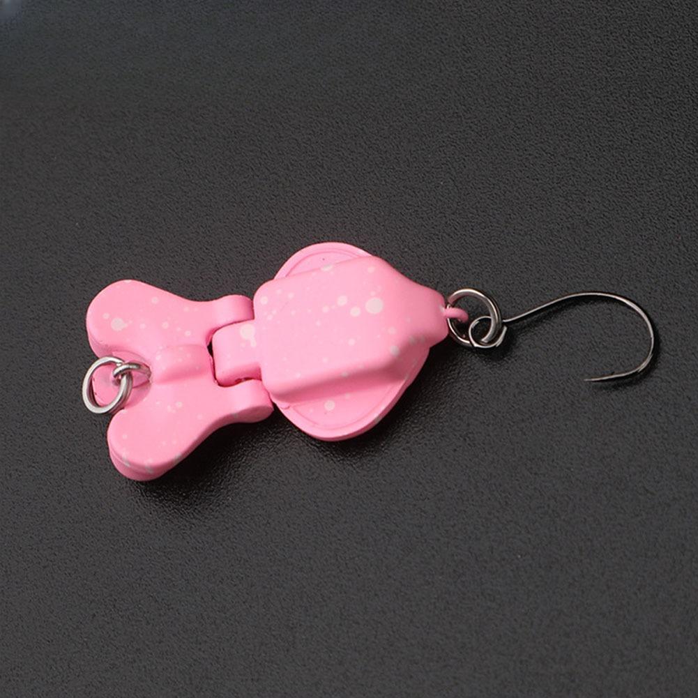 1Pc Outdoors Durable 2g2.9cm/6g4.2cm 3D Fishing Lure Metal alloy Two sections Sea Fishing Tackle Jigging Wobblers ArtificialBait