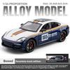 Spray 1/24 Porsche Panamera Supercar Model with Sound Light Collection Miniature Voiture Diecast Toy Vehicle Children Boy Gift Hobby