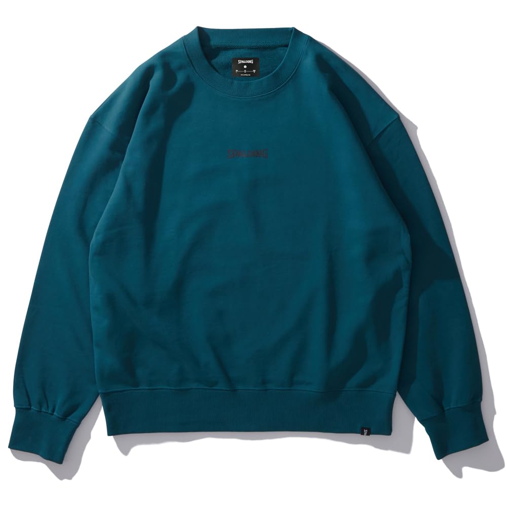 

Spalding Courtside Crew Neck Pullover with Cleats, XL, SMJ24100