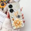 For Huawei Nova 11 SE Case Nova 12 SE Cover BNE-LX1 Funda Fashion Flower TPU Soft Silicone Phone Case For Huawei Nova 12SE Shell