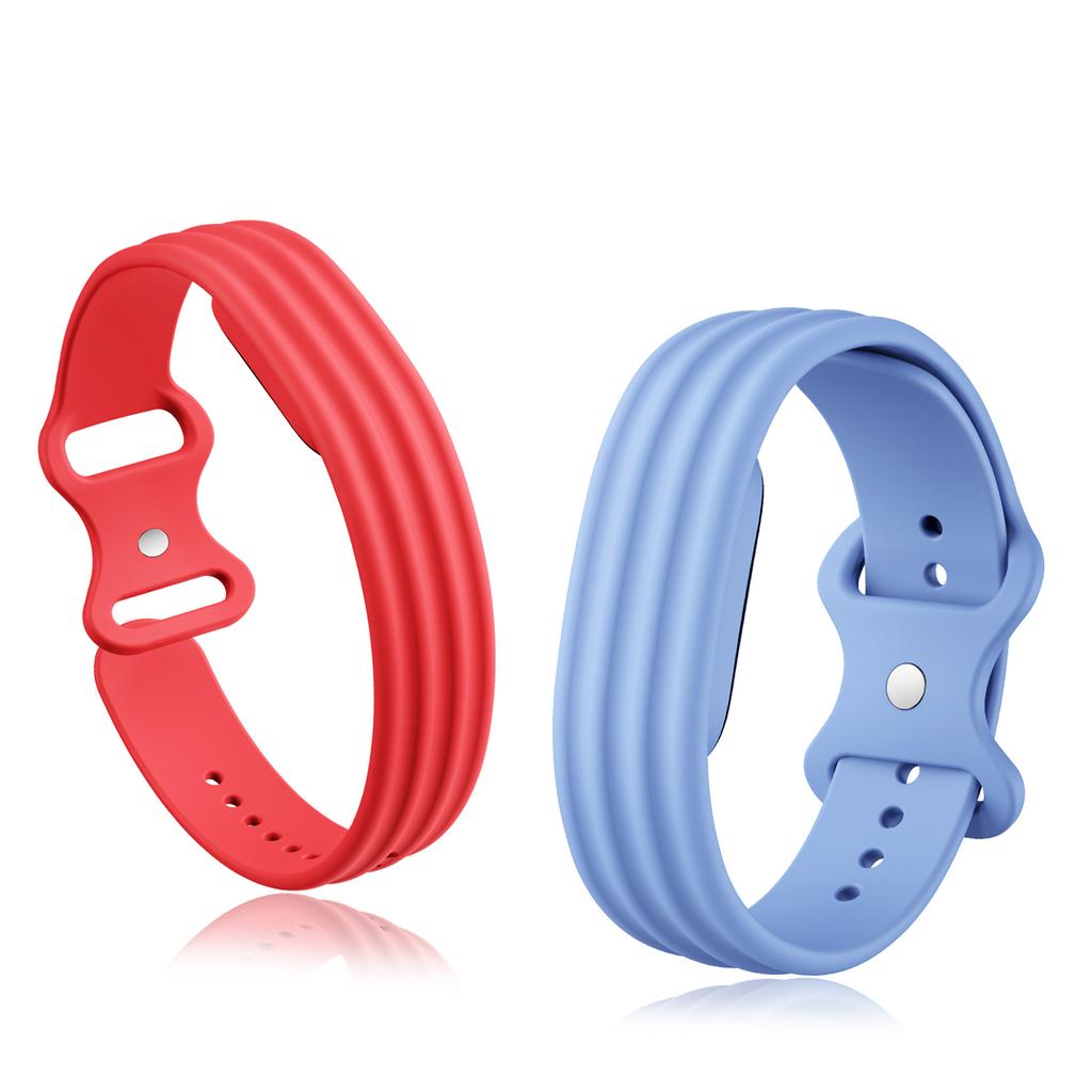 Uhrenarmband für Google Fitbit Air Strap Sport-Silikon Verstellbares Armband für Fitbit Air Bänder Fitness-Armband Zubehör