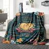 Happy 80Th Birthday Throw Blanket Soft Cozy Perfect For Sofa Couch Office Bed Picnics For All Occasions Cozy Home Lovers Unique Gift For Family And