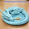 Creative Gothic 3D Printing Dragon Tray Dark Style Plastic Jewelry Storage Tray Decorative Desktop Organizer Key Holder