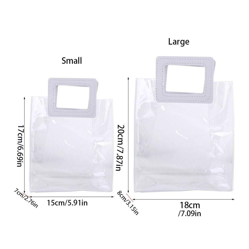 Storage Bag Tote Bag Beach Bag PVC Transparent Bag Fashion Women Handbags Women