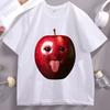 Funy Ai Apple T Shirt Humor Unisex Short Sleeve Round Neck TShirt Unisex Women Pullover Round Neck Loose Printed Tshirt Clothes