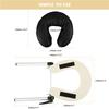 Universal Adjustable Massage Bed Face Headrest U-shaped Pillow Face Cradle Massage Bed Headrest Stand for Beauty Salon Bed