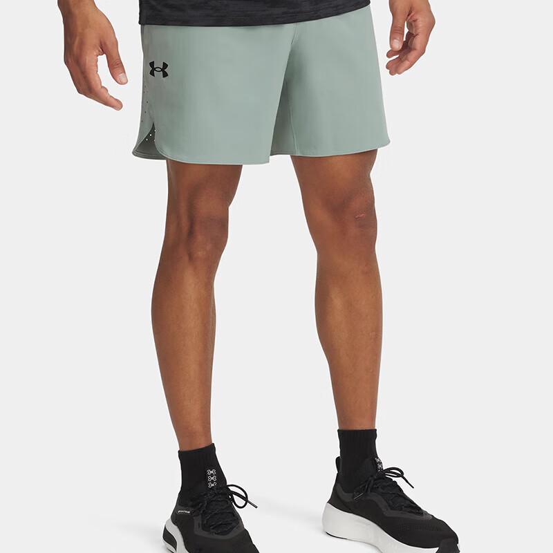 

Under Armour Men s Peak Woven Training Shorts 1376782-348 L