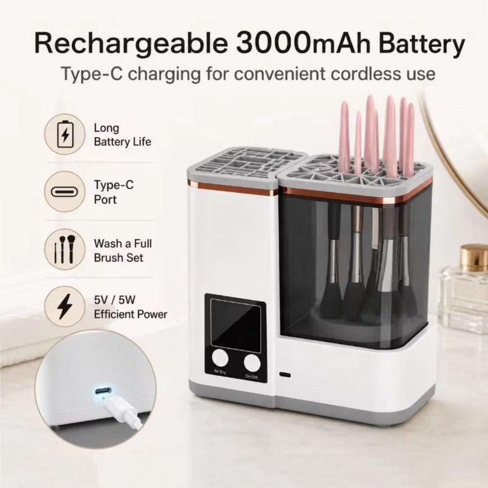 Portable Makeup Brush Cleaning Machine Electric Makeup Brush Dryer  Beauty Brushes