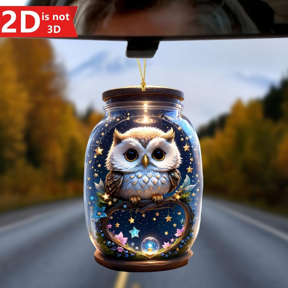 

Сова Рождественское украшение для елок и автомобилей. Приносит праздничную радость любому торжеству. чистый