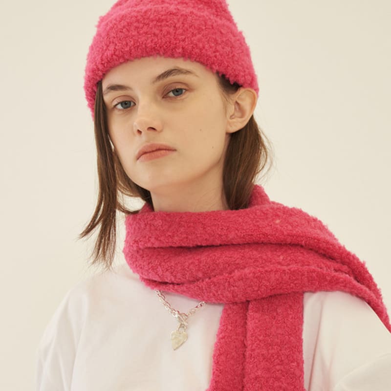 SOFT SEOUL Boucle Muffler_4Colors