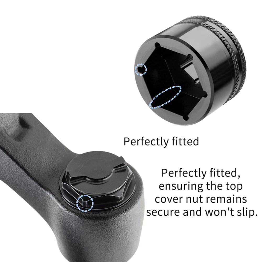 26/28/32mm Bike Fork Topcap Socket Flat Socket Tool Bicycle Fork Topcap Socket for EPICON/X-FUSION Front Fork