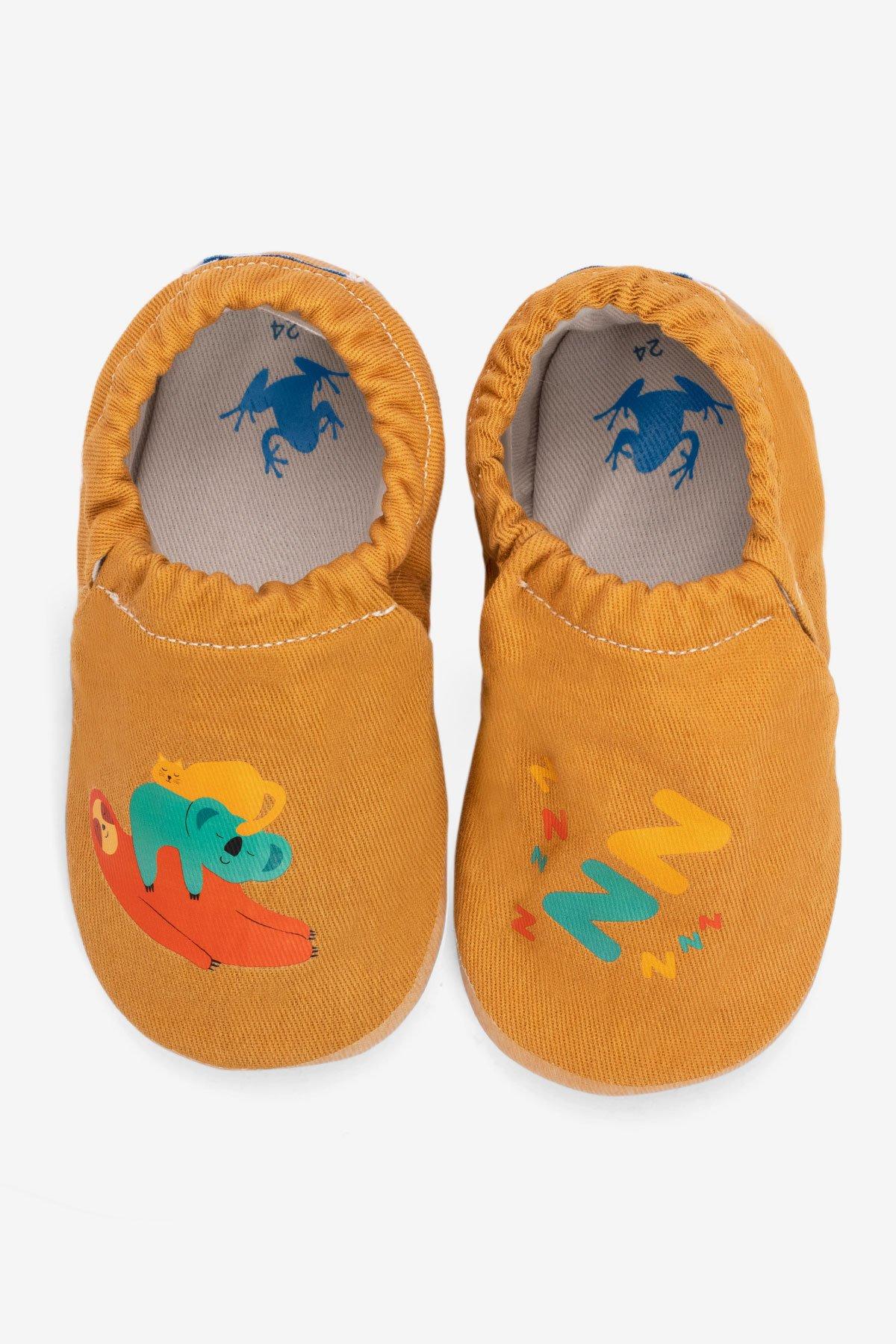

Slumber Hyper Honey Mustard Barefoot Smart Booties 20 гірчичний