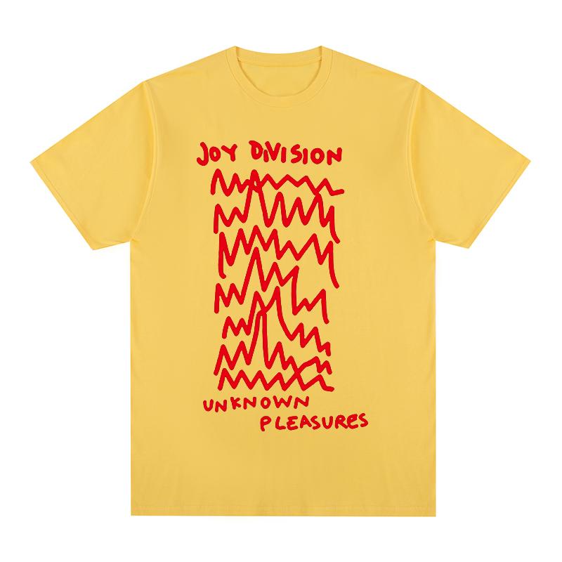 Unknown Pleasures de Joy Division (1979) Camiseta de seda Algodón Camiseta para hombre Nueva CAMISETA Camisetas Tops para mujer Unisex