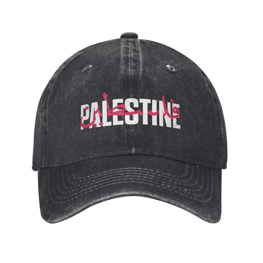 Palestined Map Watermelons Washed Baseball Cap  Fashion Sun Trucker Hat Spring Unisex Men Tennis Skate Baseball Caps