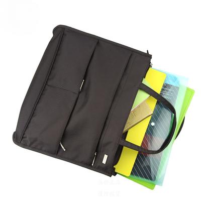 Sac à Documents Portable Paige Grande Capacité Sac à Documents de Données Porte-Documents Homme et Femme de Bureau Sac d'Affaires de Réunion
