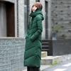 Women Coat TIDENOVEL Winter Women Thick Cotton Padded Coat Down Parka Women Long Jacket Hooded Plus Size