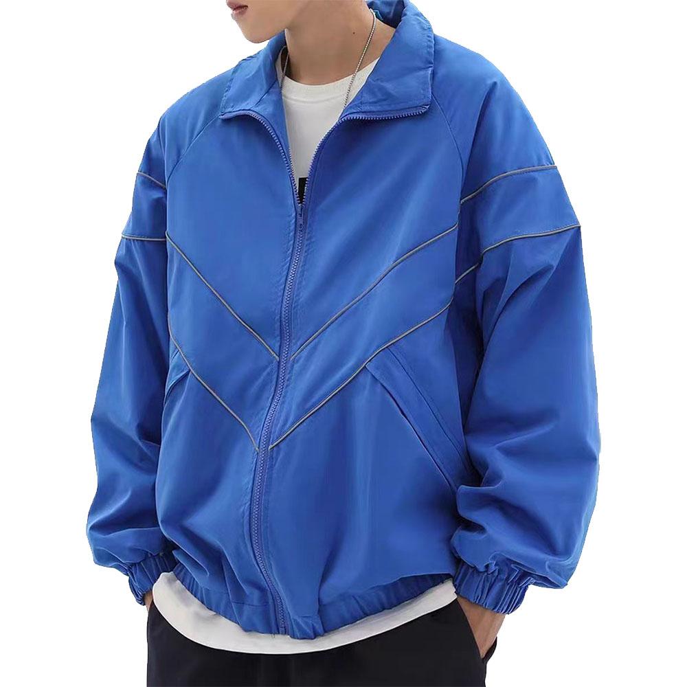 Retro Casual Sport Jackets for Men Women Spring Autumn Outdoor Jacket Harajuku Hip Hop Oversized Jacket