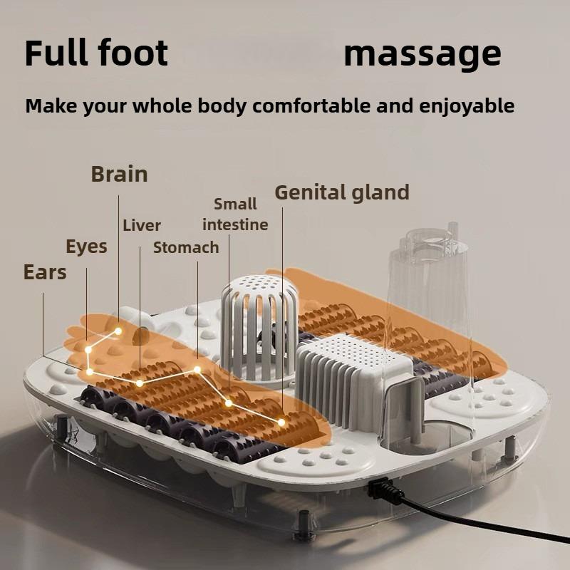 Electric Footbath Spa Machine Kneading Foot Washing Health Care Intelligent Bubble Massage Constant Temperature Foot Bath Bucket