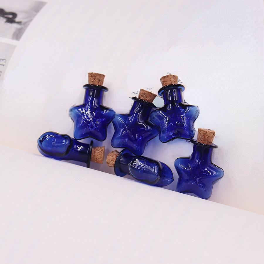 Doplňky pro kutily Ručně vyrobený materiál Příslušenství Skleněná láhev na přání Driftovací láhev s dřevěnou zátkou Kreativní driftovací láhev