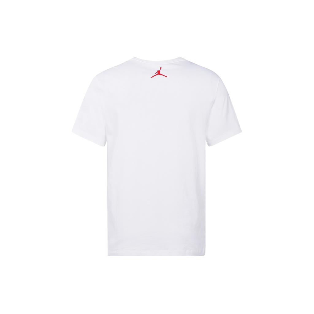 New JORDAN T Shirts Men White FN3715-100