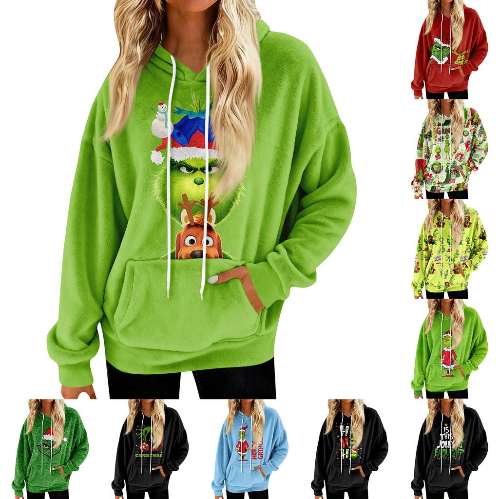 Hoodies For Women Oversized Winter Plush Cute Sweatshirts Pullover Trendy Fall Winter Clothes